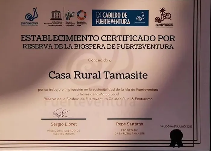 Tamasite Casa rural *